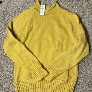 New LL bean signature cotton roll neck sweater